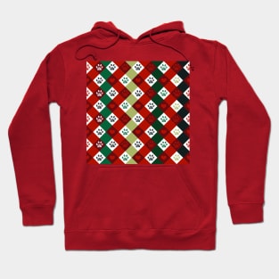 Christmas plaid pattern Hoodie